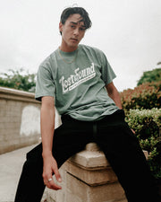 Lost and Found Seafoam Blue Tshirt boxy Tee