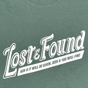 Lost and Found Seafoam Blue Box Tshirt