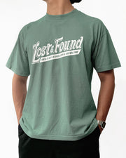 Lost and Found Seafoam Blue Tshirt boxy Tee