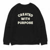 All Creations Co. Created With Purpose Crewneck Sweater- Christian Apparel - Christian Accessories